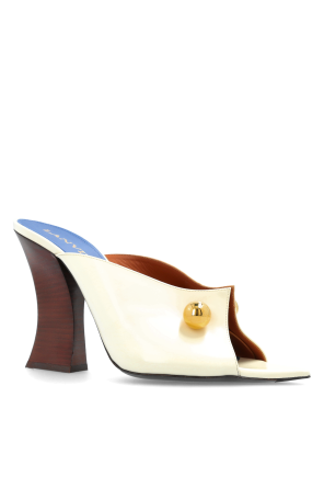 Lanvin Sandalias de cuero de tacón
