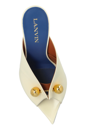 Lanvin Sandalias de cuero de tacón
