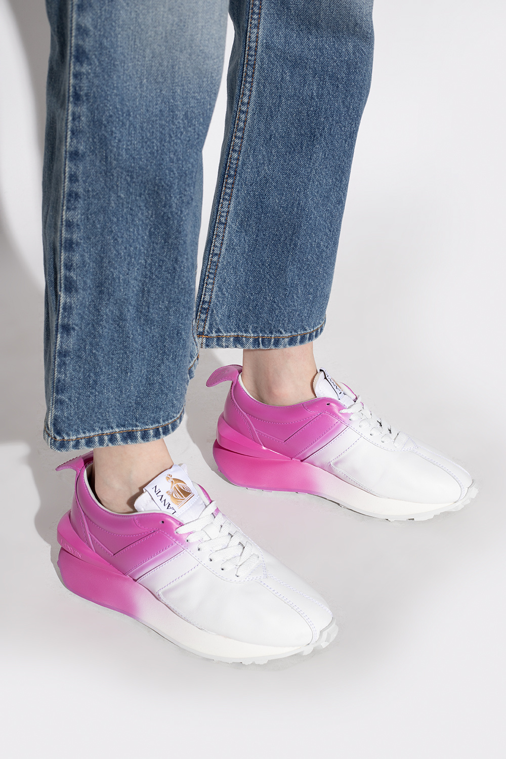 Pink ‘Bumpr’ sneakers Lanvin - Vitkac GB