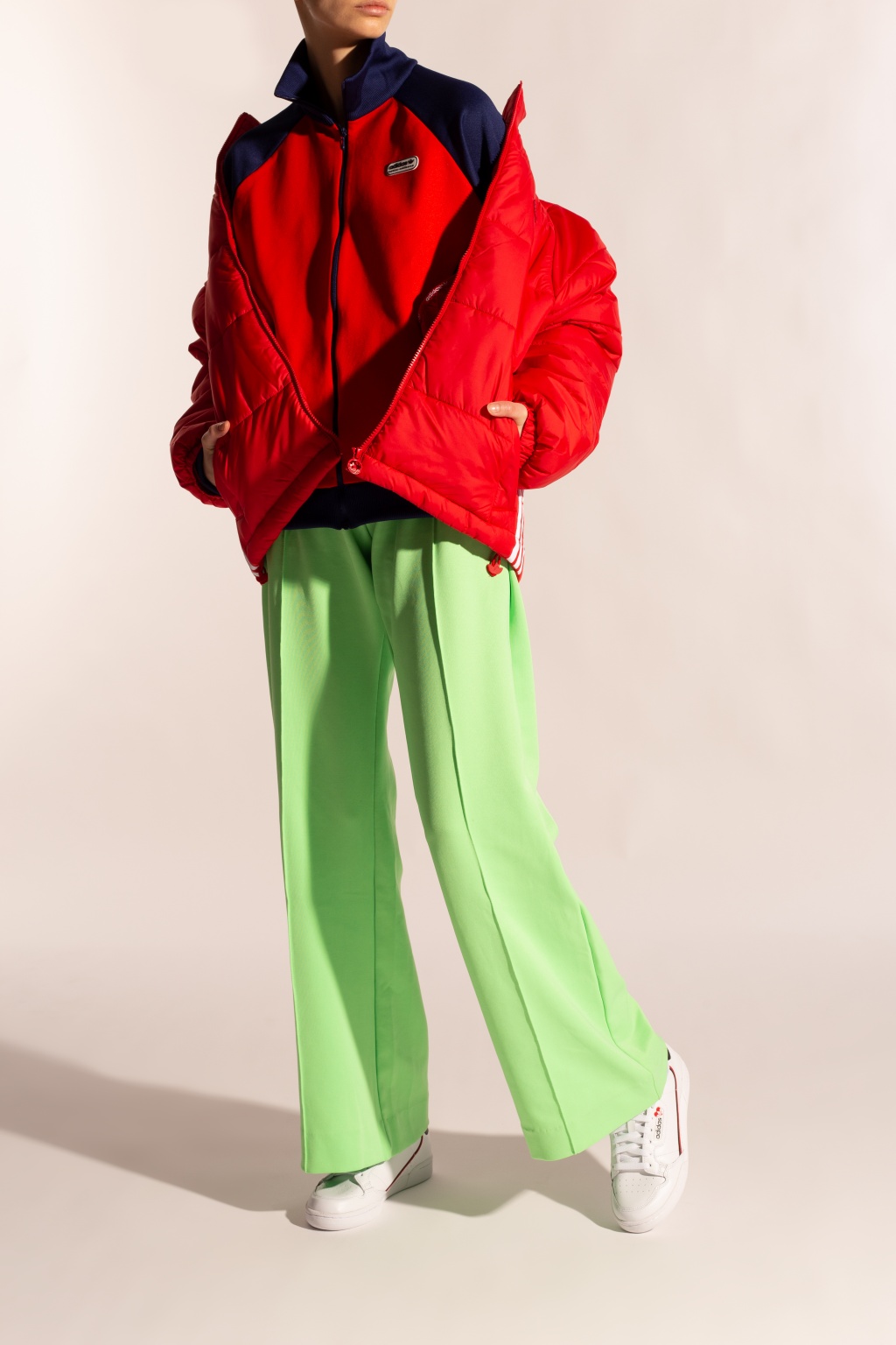 adidas Continental 80 FTWR White/Core Black/Scarlet | Karen Walker