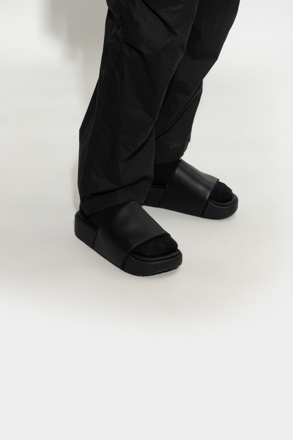 Ankle boots GUESS FL8R2Y ELE12 BLKBR Leather platform slides