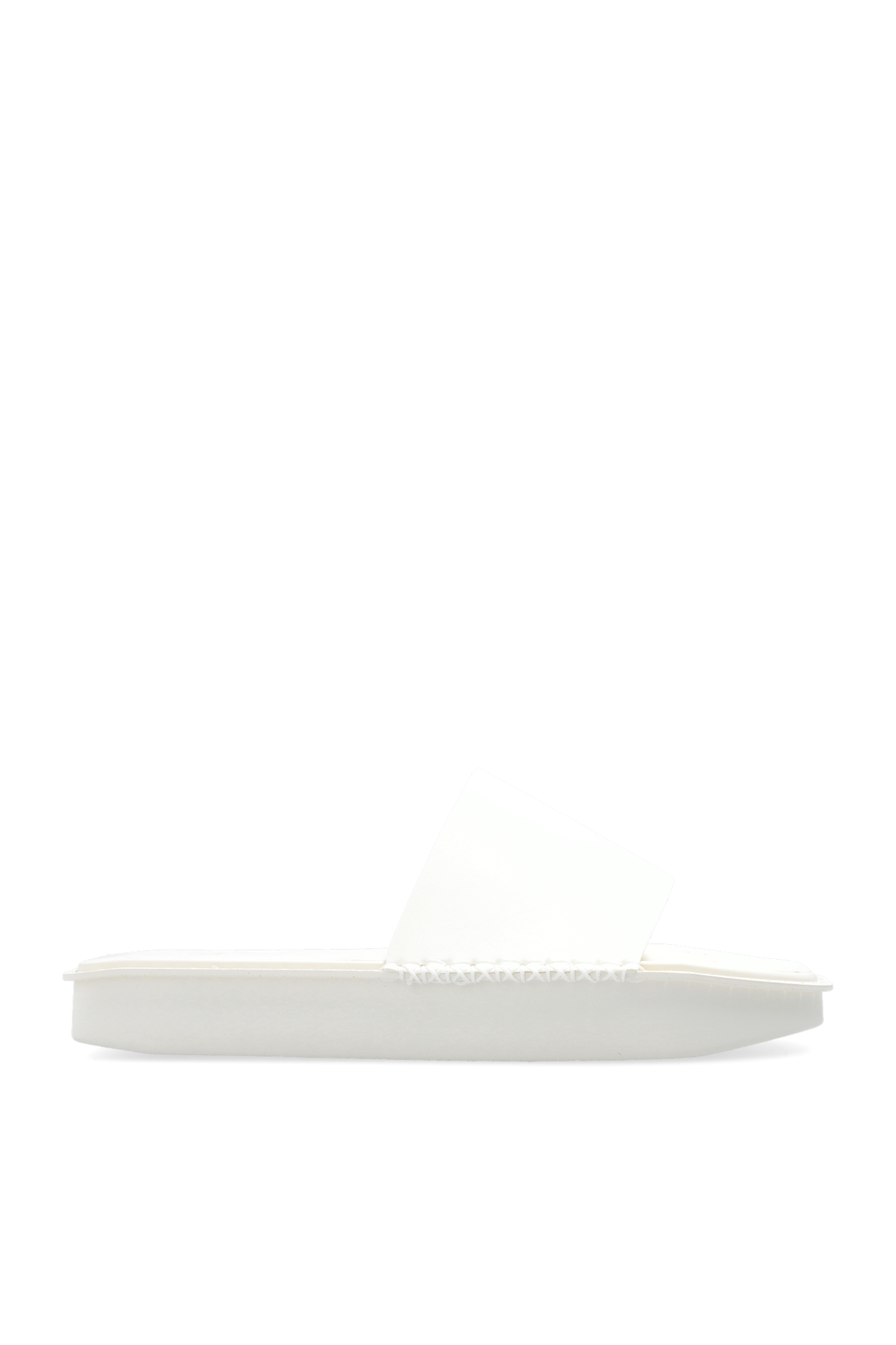 White Rubber slides Y-3 Yohji Yamamoto - Vitkac GB