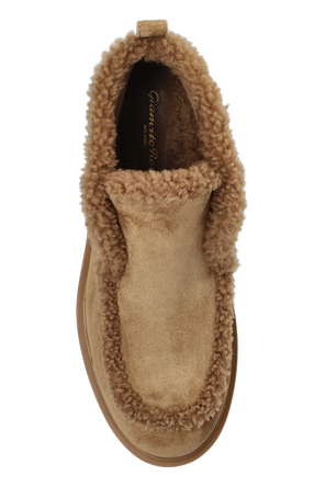 Gianvito Rossi ‘Yari’ suede platform boots
