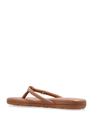 Gianvito Rossi Leather flip-flops