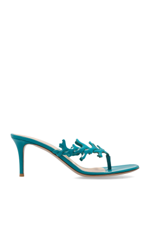 Heeled mules ‘ocean thong’ od Gianvito Rossi