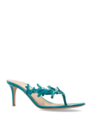 Gianvito Rossi Mules de salto ‘Ocean Thong’