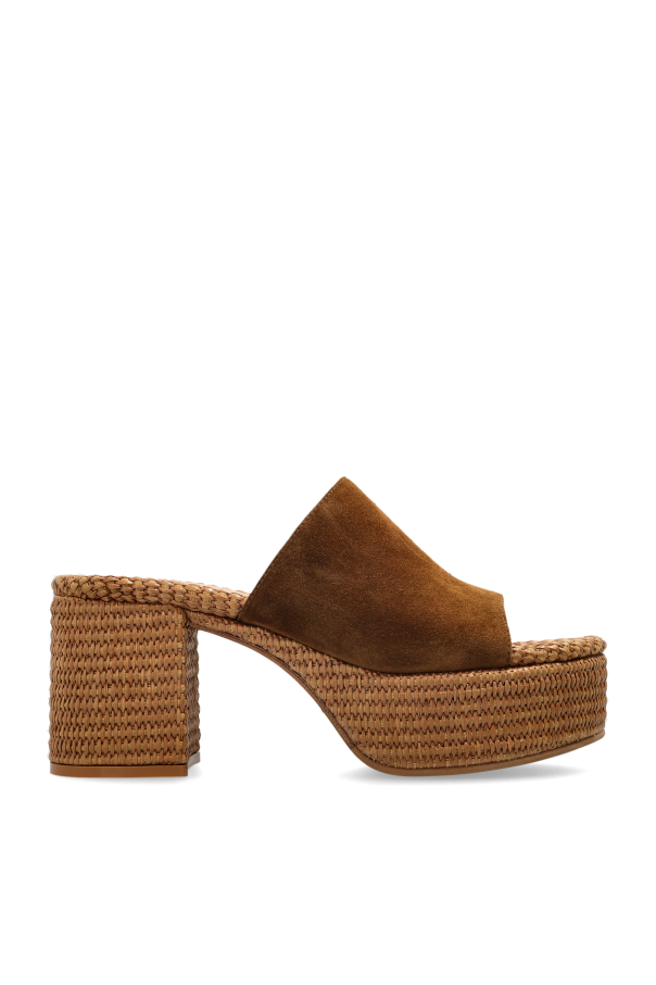 Gianvito Rossi Klapki na platformie