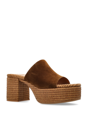 Gianvito Rossi Klapki na platformie