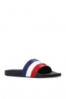 Moncler ‘Basile’ slides with logo