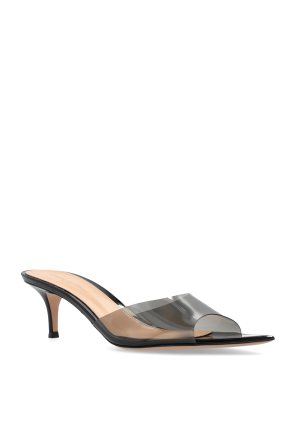 Gianvito Rossi Klapki na obcasie `Elle`