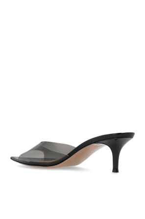 Gianvito Rossi Klapki na obcasie `Elle`