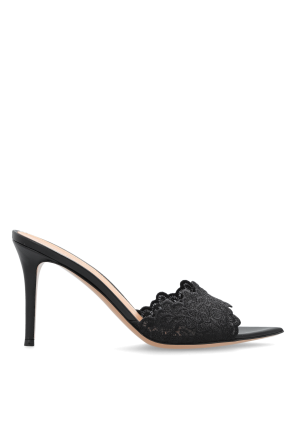 ‘Yvonne’ heeled mules