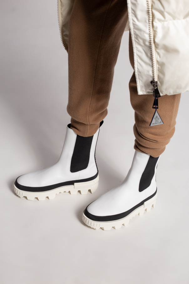 Moncler ‘Coralyne’ leather ankle boots