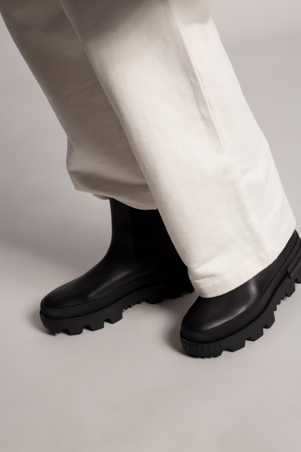 Moncler ‘Coralyne’ leather ankle boots