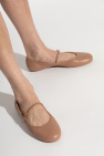 Gianvito Rossi beige Ballet Flats Carla