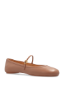 Gianvito Rossi beige Ballet Flats Carla