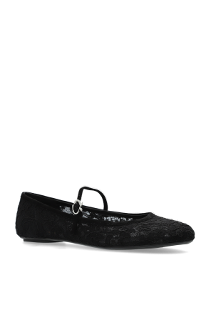 Gianvito Rossi Lace ballet flats Claudia