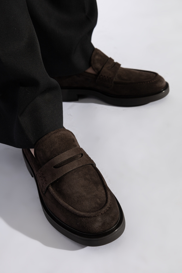 Gianvito Rossi Suede ‘Harris’ loafers