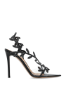 Gianvito Rossi BLACK Sandals Crystal Flavia