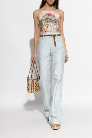 Gianvito Rossi Sandalia de cuña