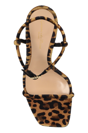 Gianvito Rossi Leather heeled sandals