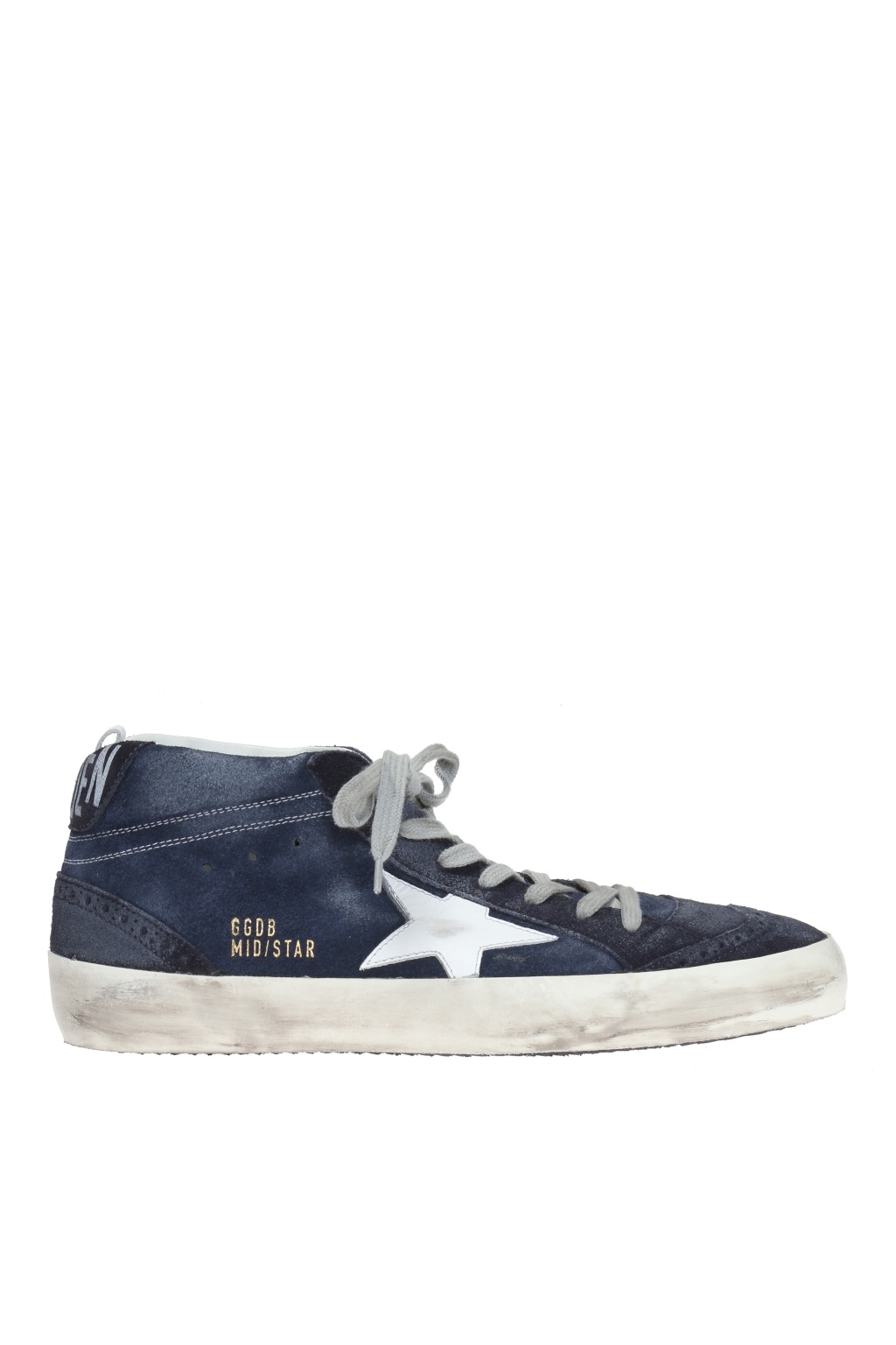 golden goose mid star navy