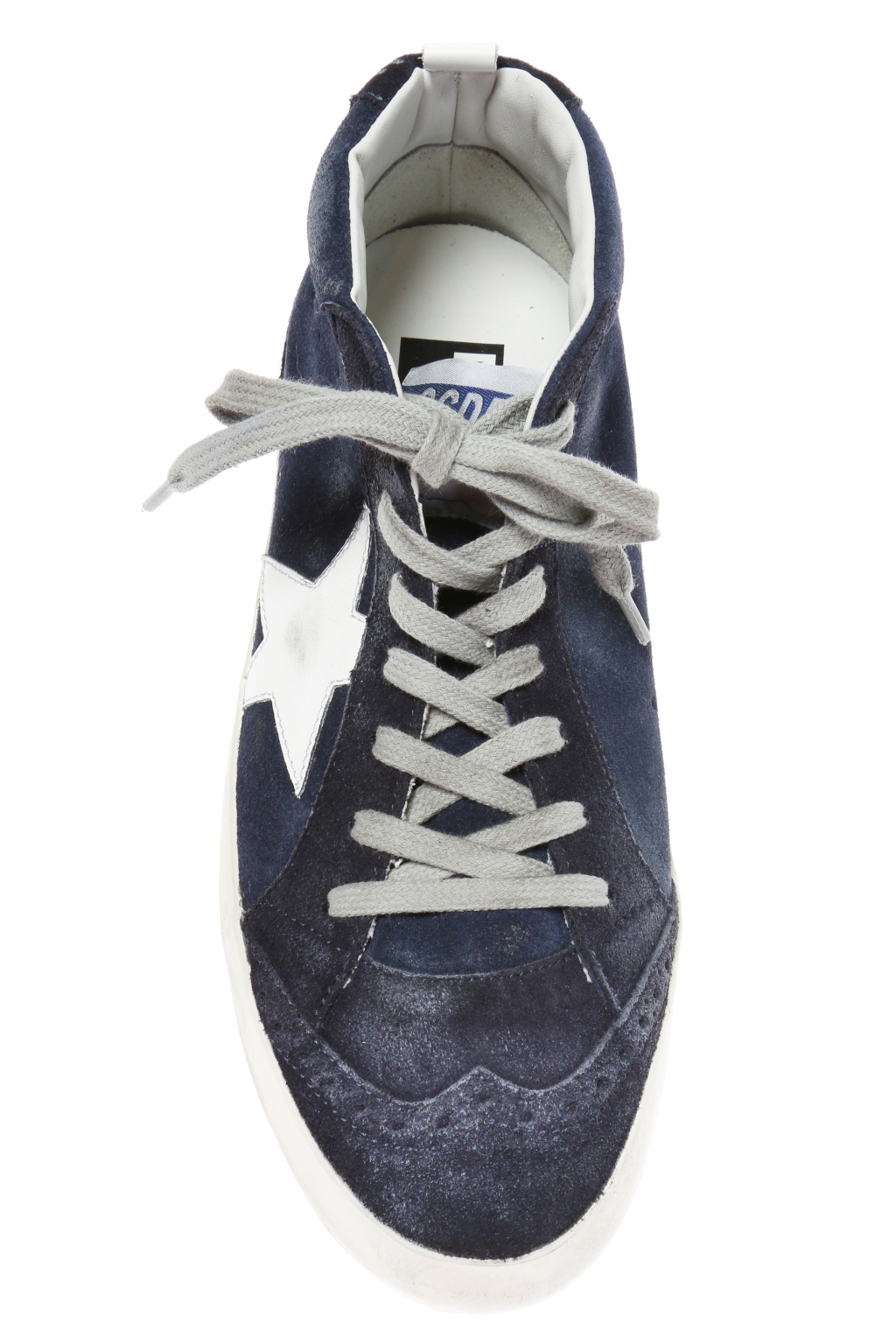 golden goose mid star navy