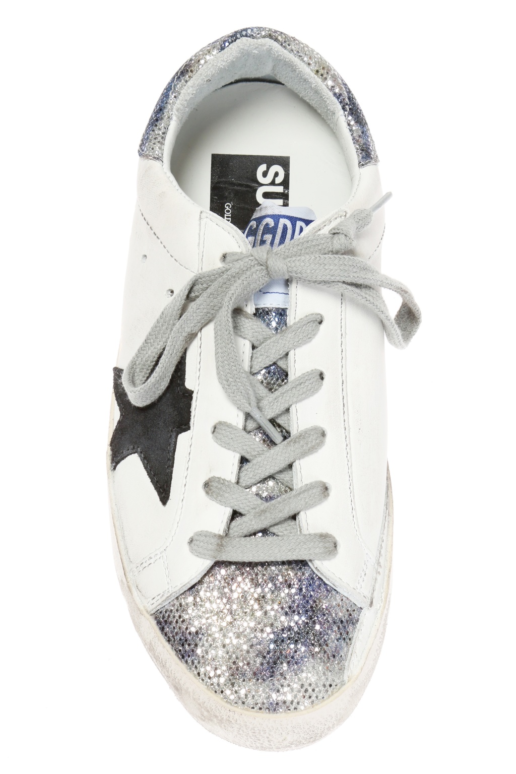 golden goose zebra glitter