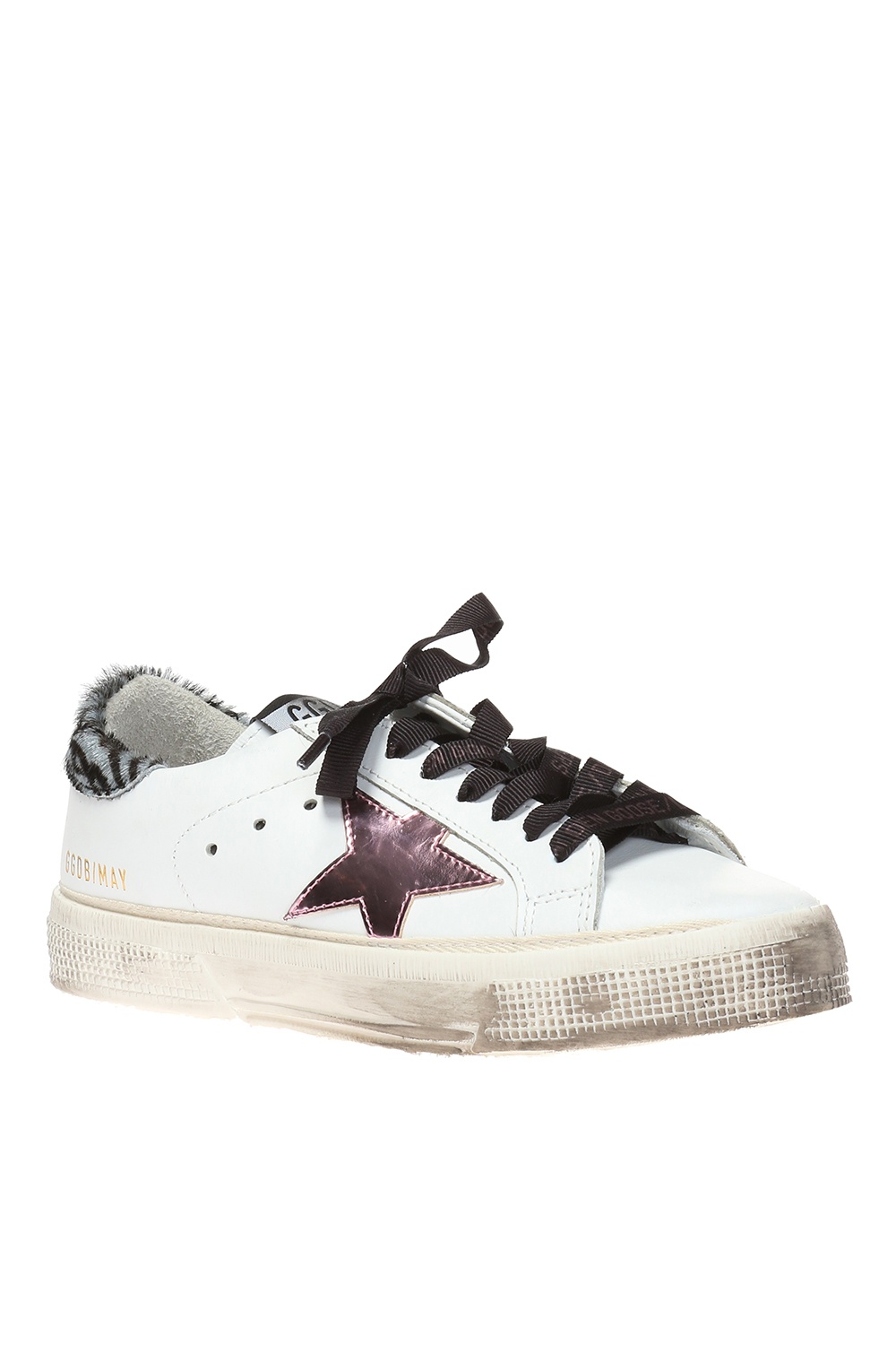 golden goose white may sneakers