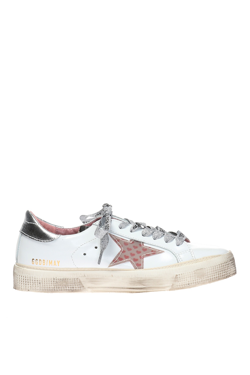 golden goose white may sneakers