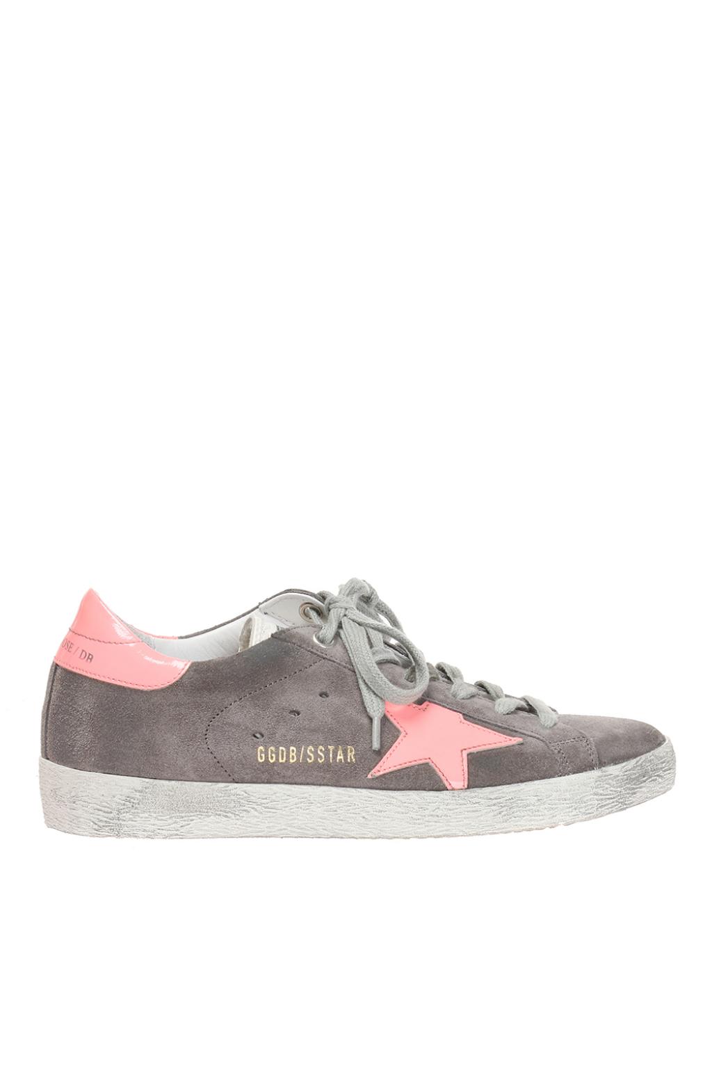 golden goose grey suede sneakers
