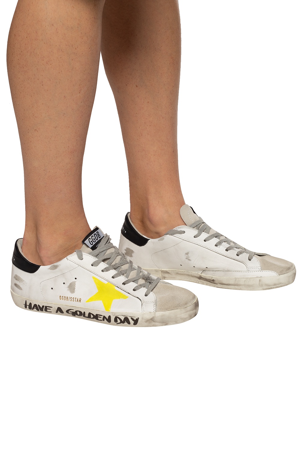 golden goose yellow sneakers