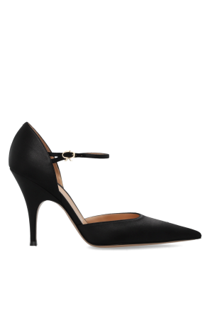 Satin heeled shoes "sofia" od Gianvito Rossi