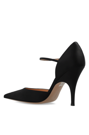 Gianvito Rossi Satin heeled shoes "Sofia"