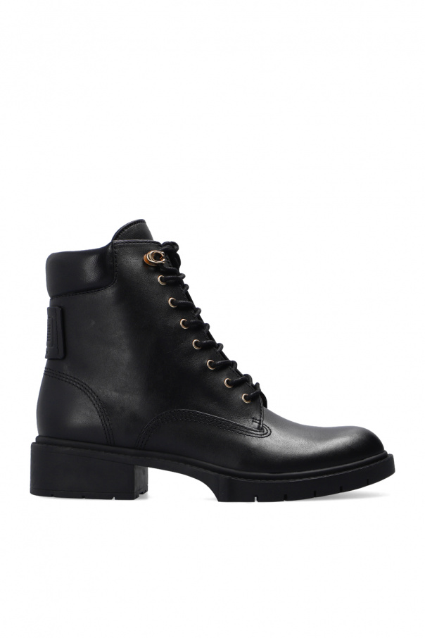 Coach ‘Lorimer’ military boots