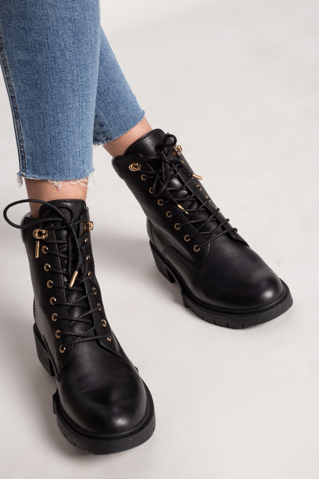 Coach 'Lorimer' military boots | Women's Shoes | Vitkac