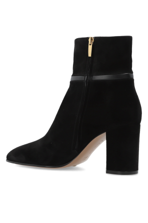 Gianvito Rossi Suede heeled ankle boots