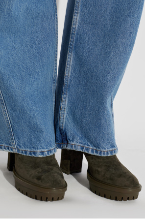 ‘barry’ platform ankle boots od Gianvito Rossi