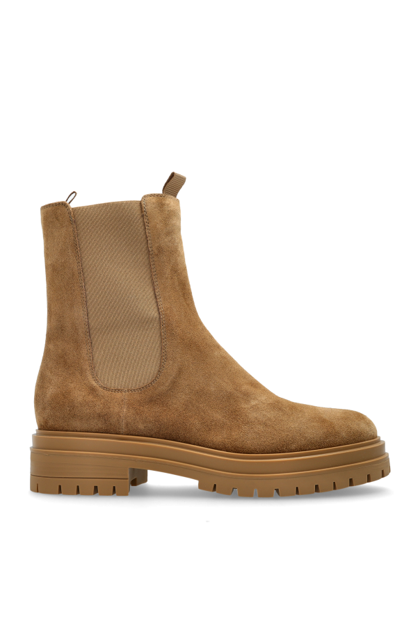 Suede jodhpur boots od Gianvito Rossi