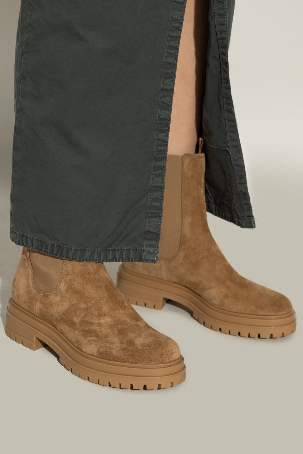Gianvito Rossi Botines de gamuza