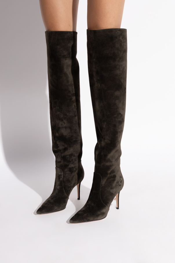 Gianvito Rossi Botas de tacón "Hansen"