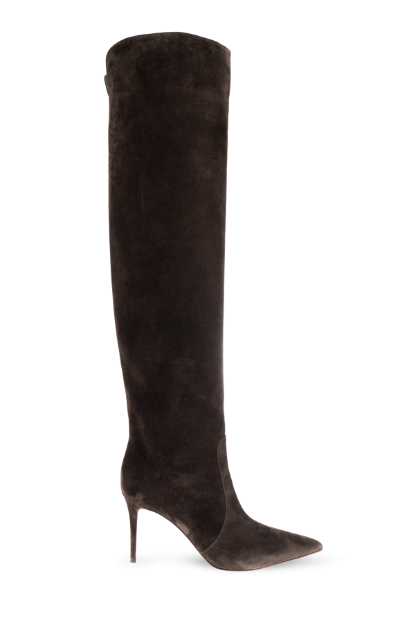 Gianvito Rossi Suede heeled boots "Hansen"