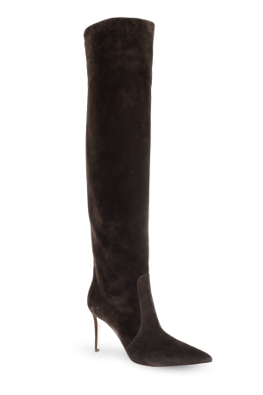 Gianvito Rossi Suede heeled boots "Hansen"