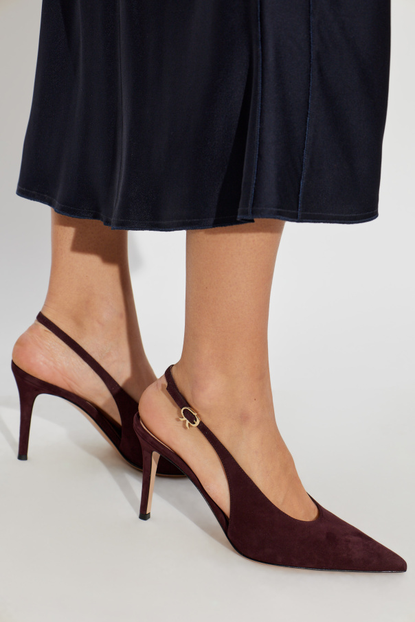 Gianvito Rossi Suede heeled shoes "Robbie"