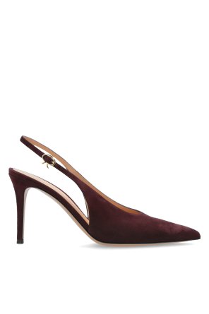Suede heeled shoes "robbie" od Gianvito Rossi