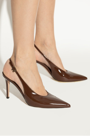 Buty na obcasie `robbie sling` od Gianvito Rossi