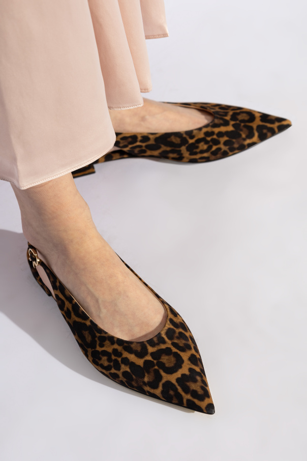 Gianvito Rossi Ballerinas with animal motif