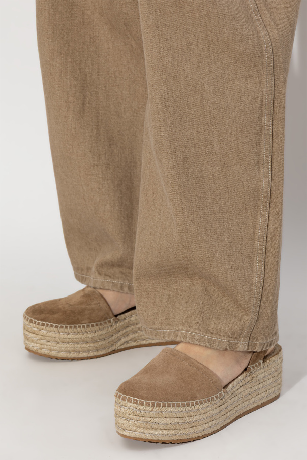 Gianvito Rossi Suede platform shoes