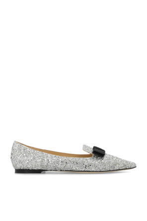 ‘Gala’ ballet flats with glitter