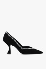Stuart Weitzman BLACK ‘Gemcut Xcurve’ pumps